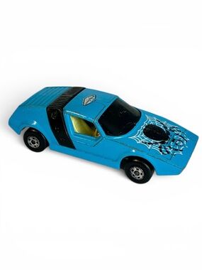 Matchbox Superfast, #VIII, Black Widow Siva Spyder Lesney England 1972